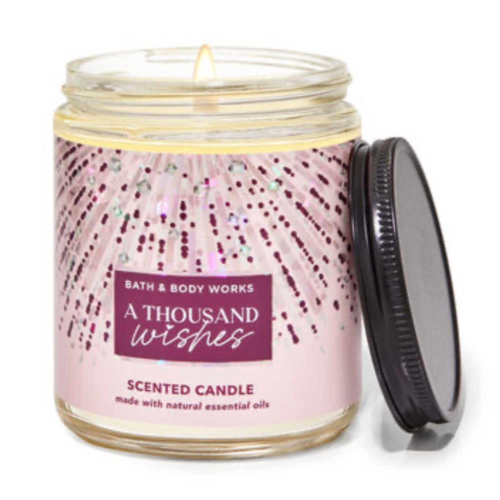 A Thousand Wishes
Mason Single Wick Candle 1 Wick- 7oz